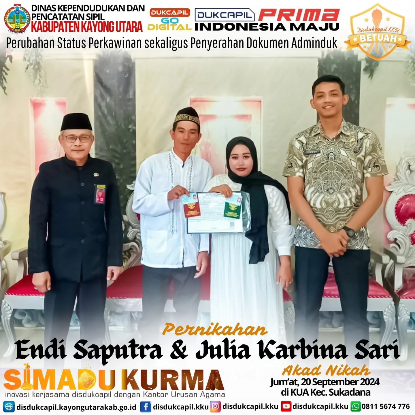 SIMADU KURMA Edisi 20 September 2024
