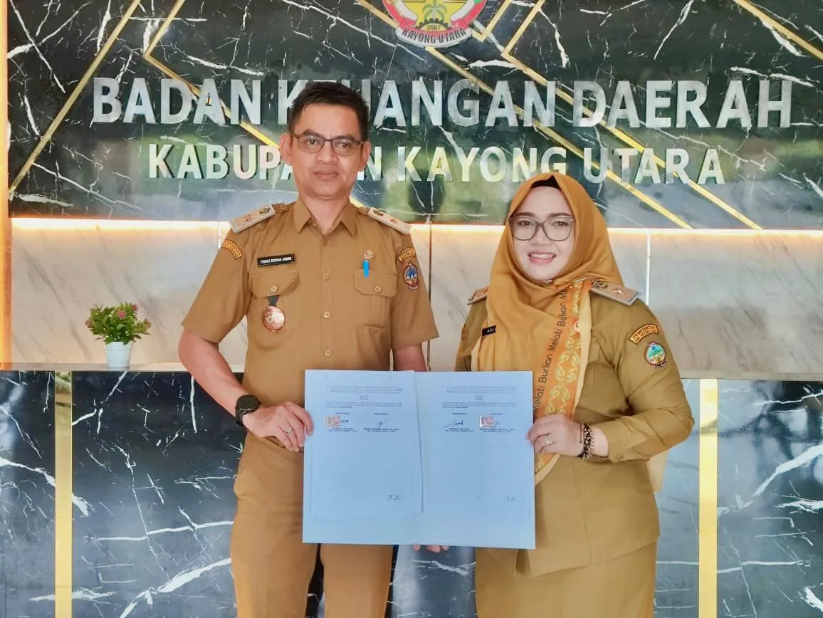 Disdukcapil KKU dan BKD KKU Tandatangani PKS Pemanfaatan Data Kependudukan untuk Peningkatan Pelayanan Publik