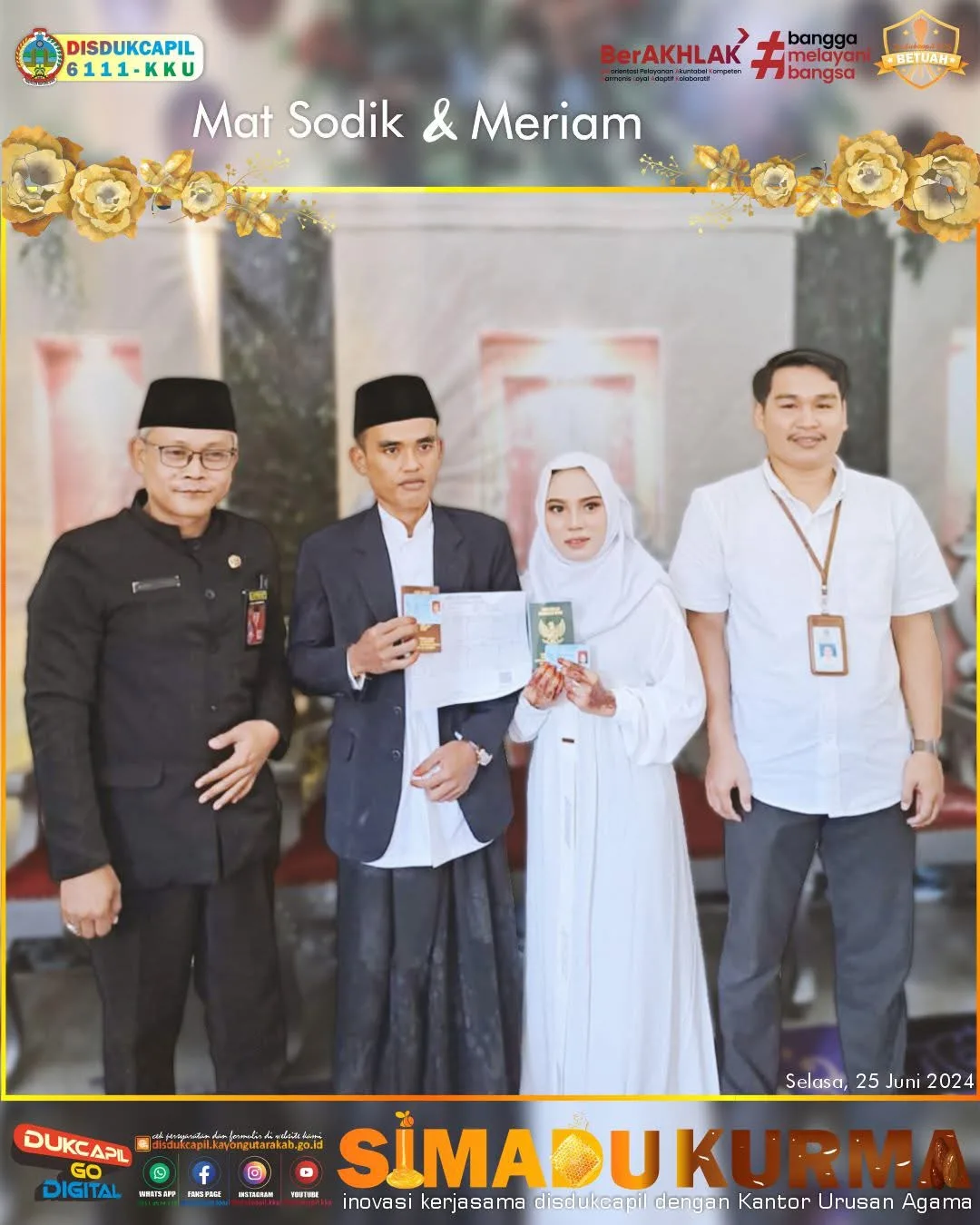 SIMADU KURMA Edisi 25 Juni 2024