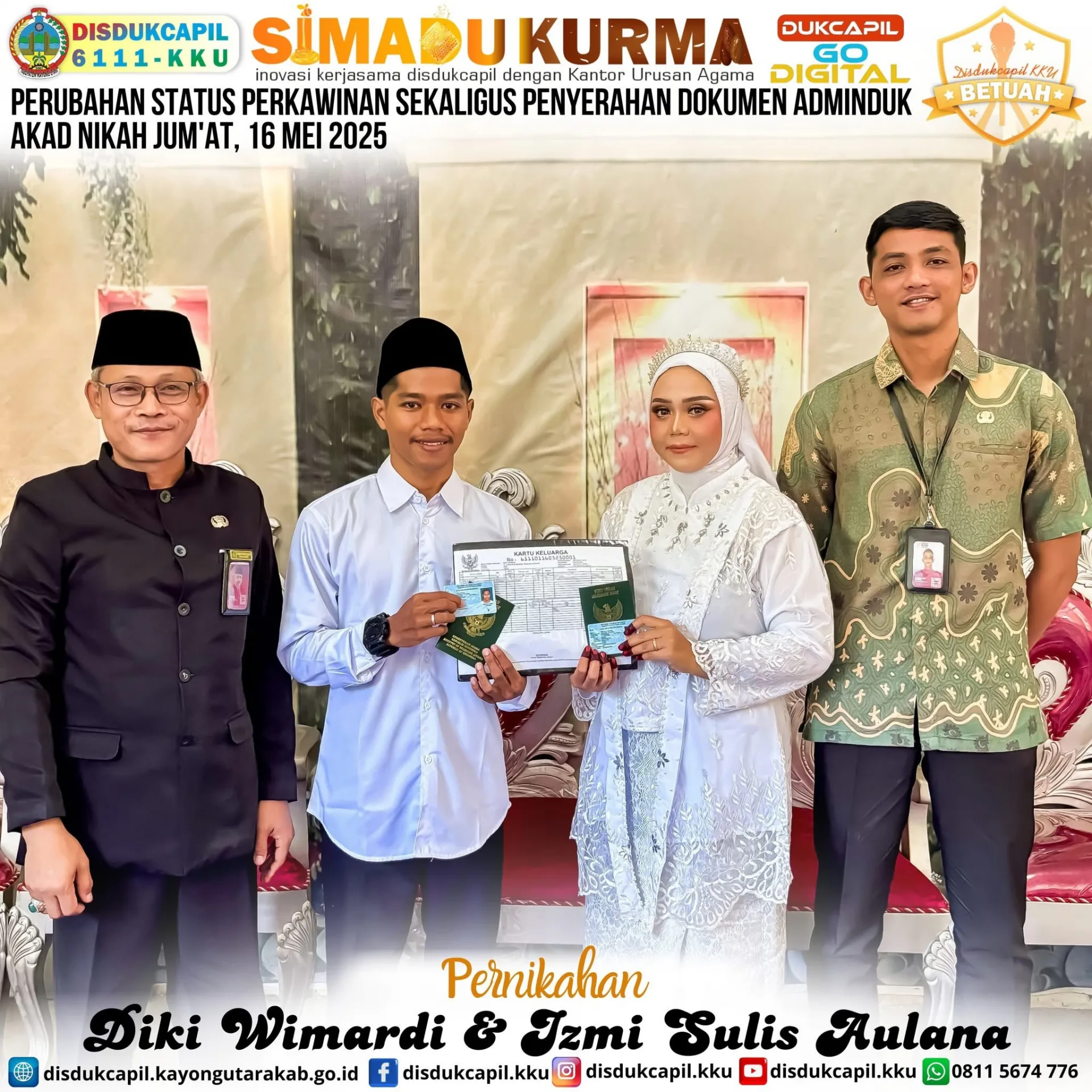SIMADU KURMA Edisi 16 Mei 2025