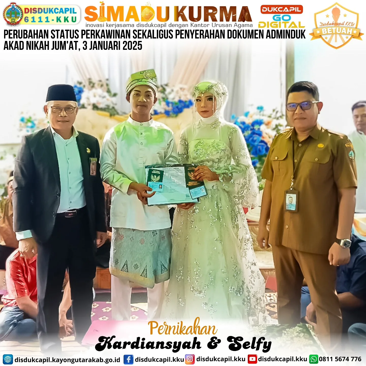Kegiatan Simadu Kurma Edisi 3 Januari 2025