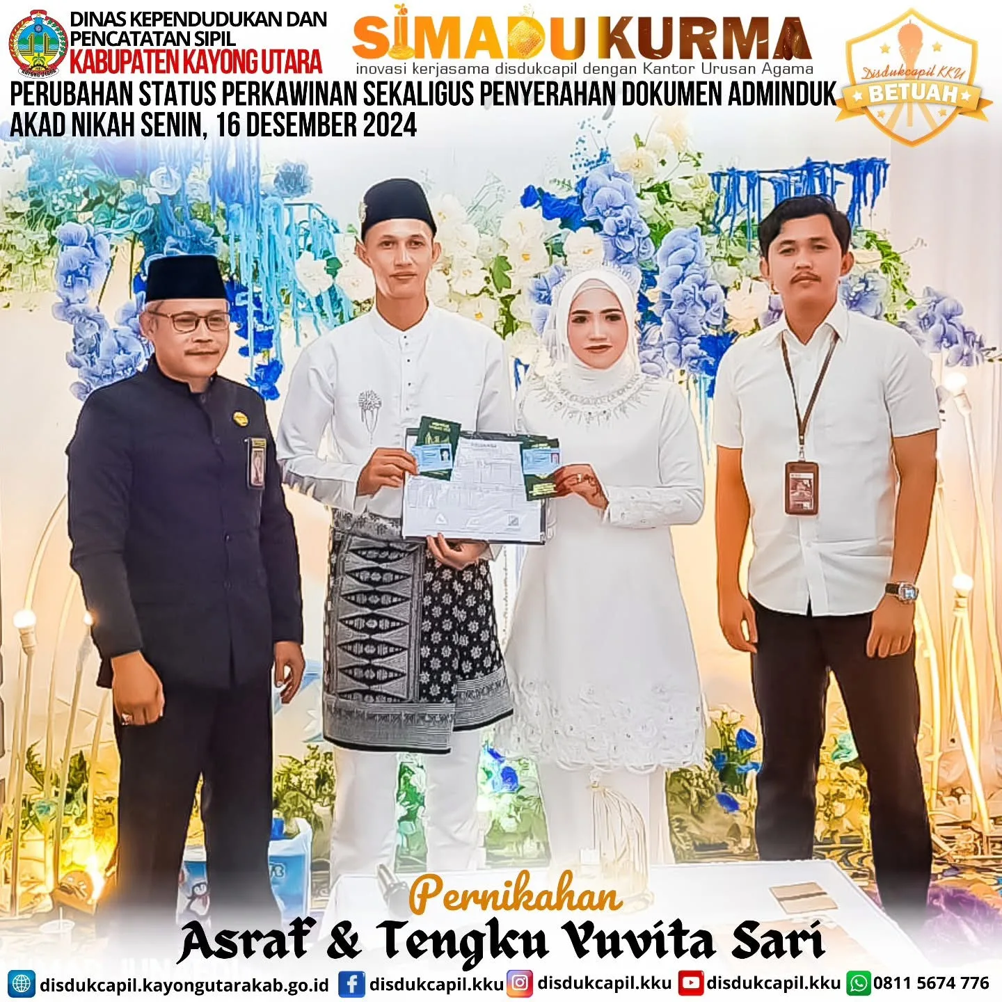 SIMADU KURMA Edisi 16 Desember 2024
