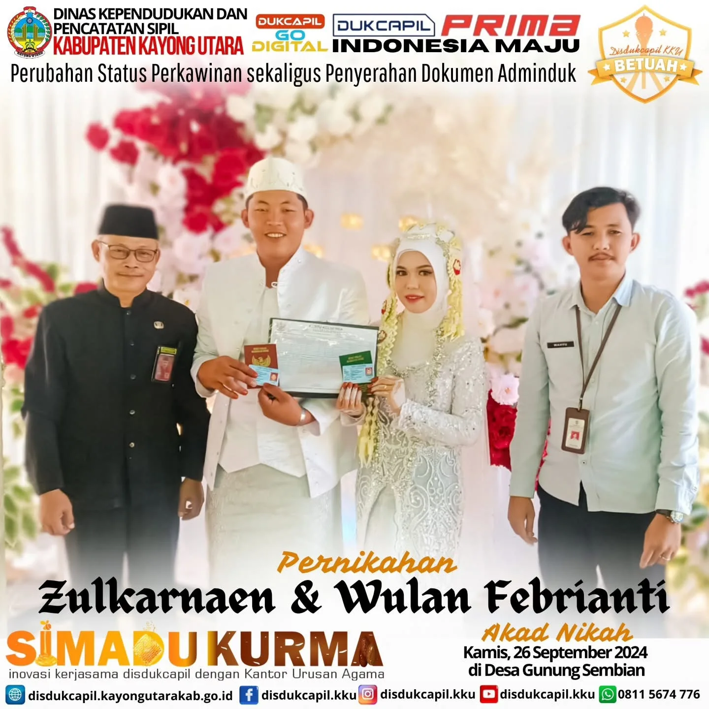 SIMADU KURMA Edisi 26 September 2024