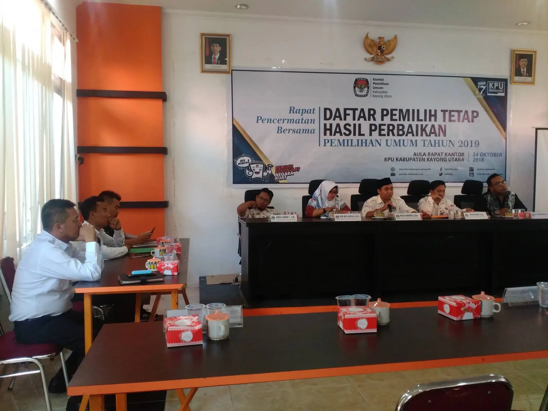 Rapat Pencermatan Bersama Pemilu 2019