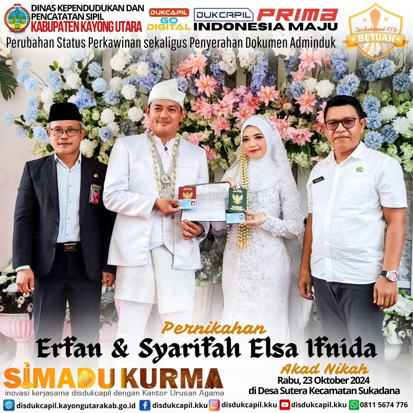SIMADU KURMA Edisi 23 Oktober 2024
