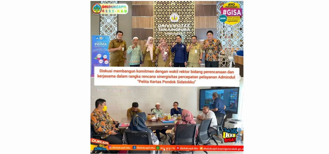 Diskusi Membangun Komitmen dengan Universitas Tanjungpura