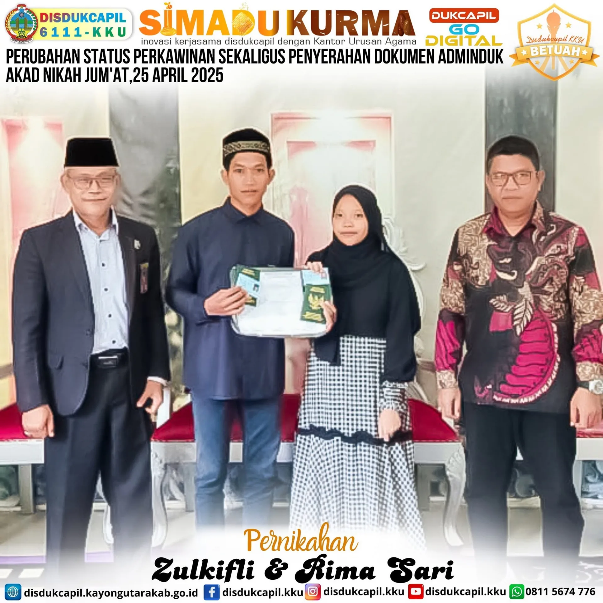 SIMADU KURMA Edisi 25 April 2025