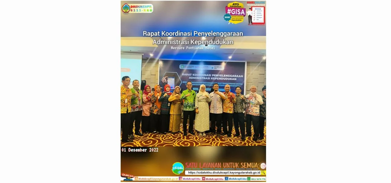 Rapat Koordinasi Penyelenggaraan Administrasi Kependudukan
