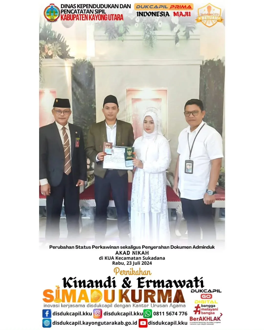 SIMADU KURMA Edisi 23 Juli 2024