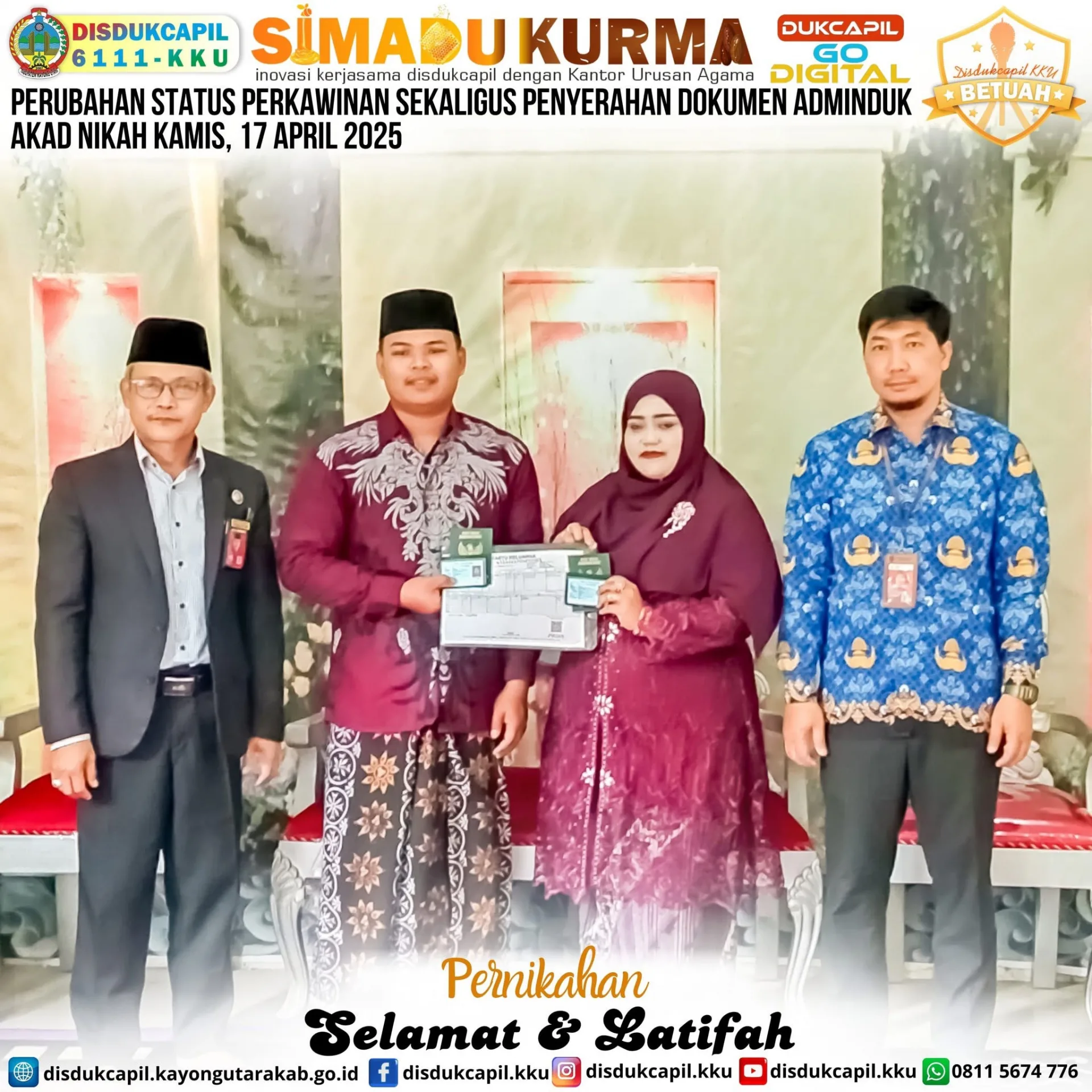 SIMADU KURMA Edisi 17 April 2025