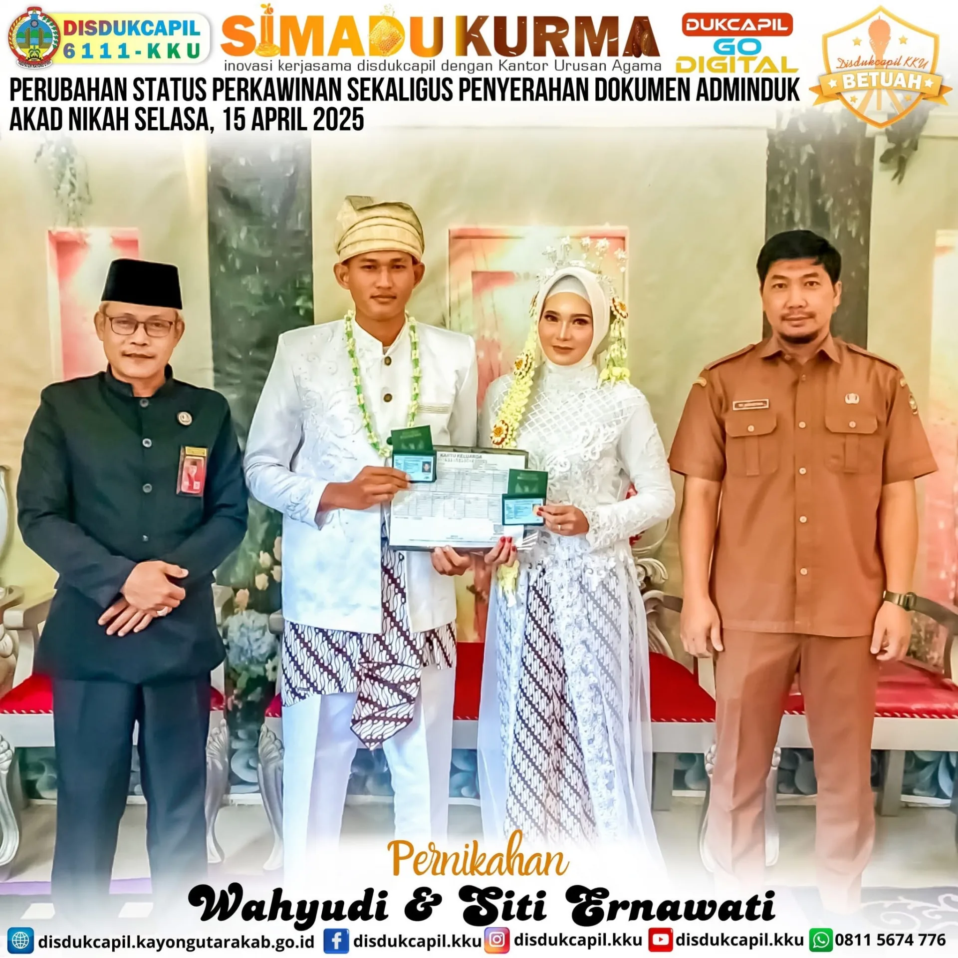 SIMADU KURMA Edisi 15 April 2025