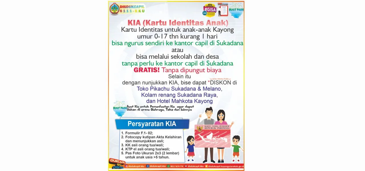Inovasi BUKIT PAOH, “Buat KIA untuk Pemanfaatan KIA agar dapat Diskon di Arena Olahraga, Toko dan Lainnya”