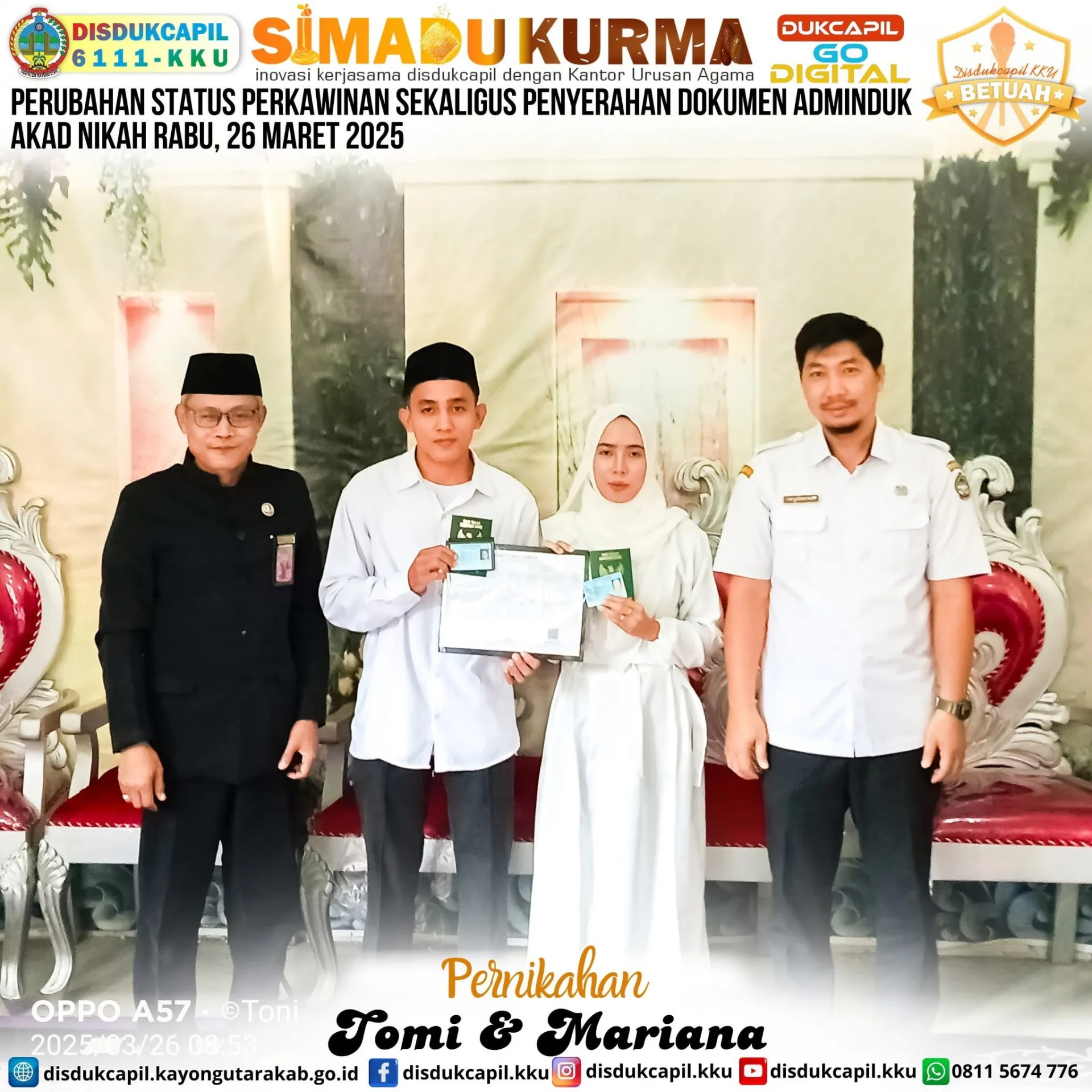 SIMADU KURMA Edisi 26 Maret 2025