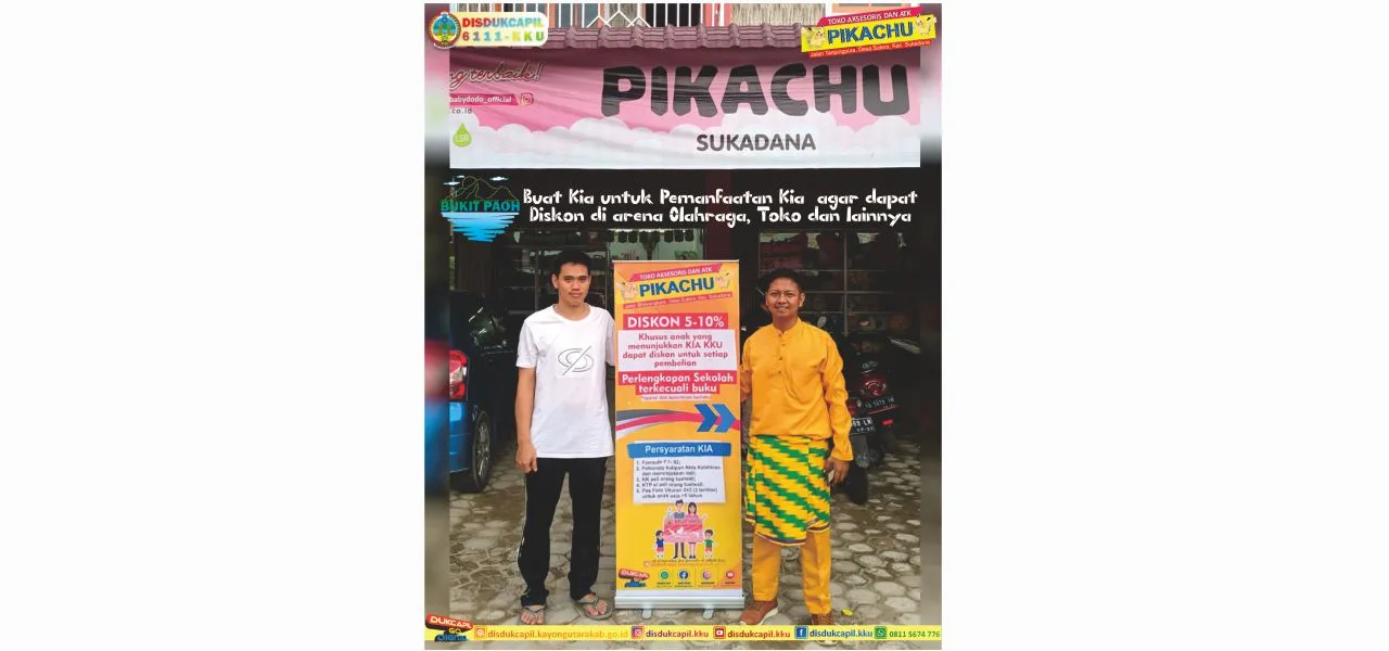 Buat KIA untuk Pemanfaatan KIA agar dapat Diskon di Arena Olahraga, Toko dan Lainnya