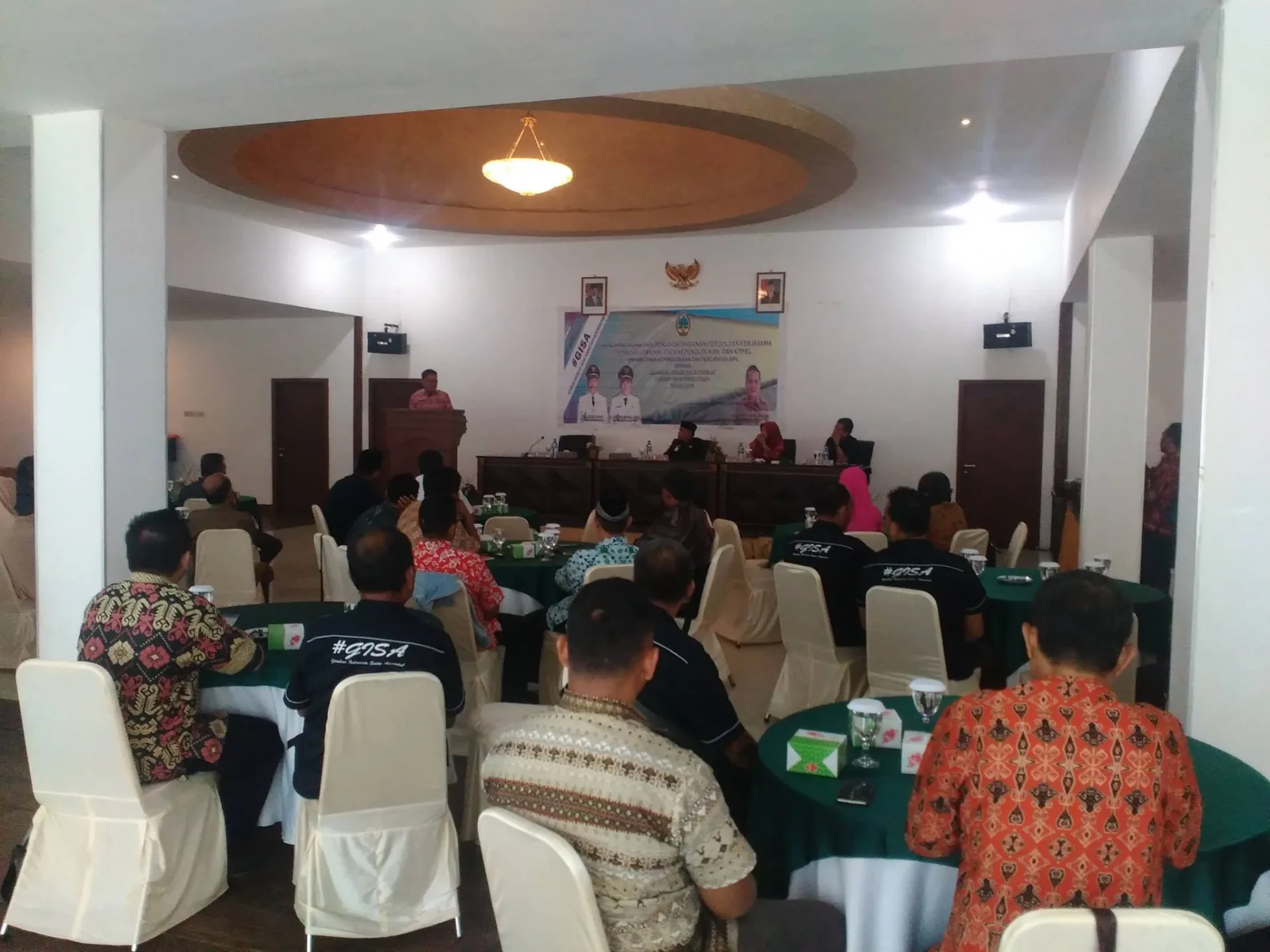 Launching #GISA & Penandatanganan Perjanjian Kerja Sama