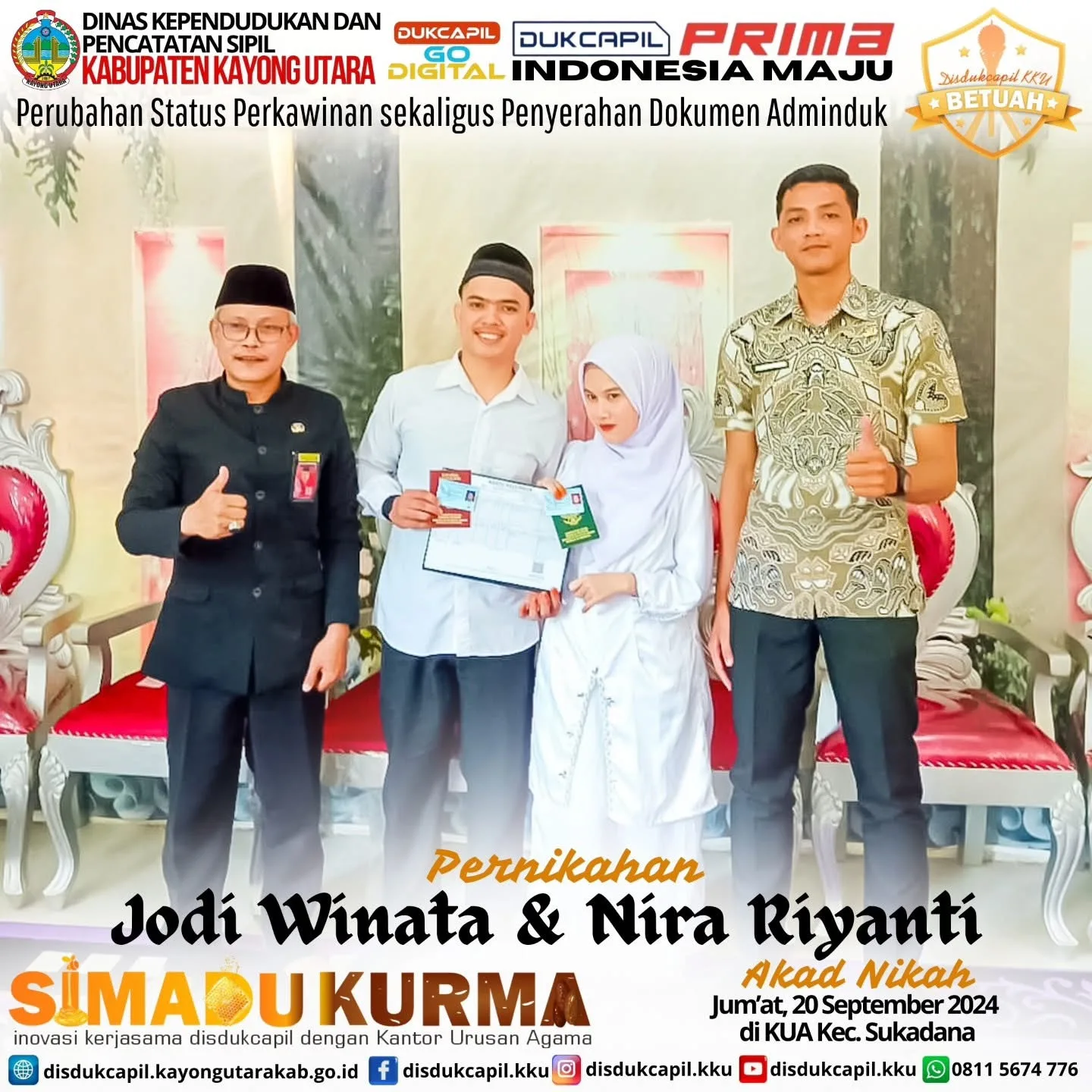 SIMADU KURMA Edisi 20 September 2024