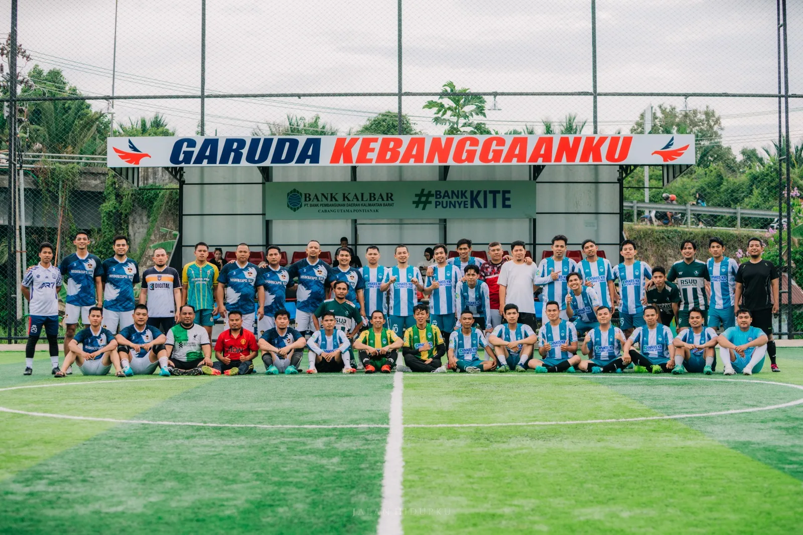 Ajang Silaturahmi dan Sportivitas: DUKCAPIL KKU vs DINKES KB KKU Gelar Fun Mini Soccer di Ketapang