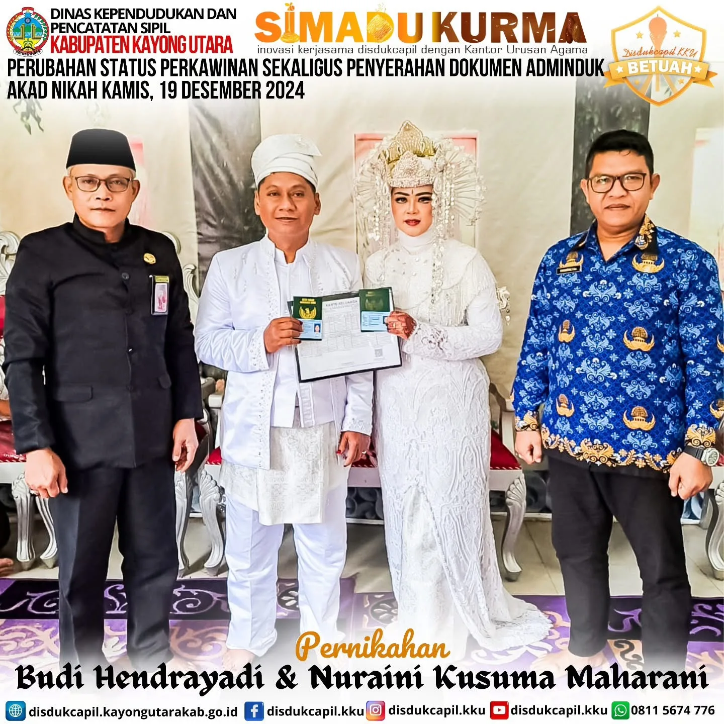 SIMADU KURMA Edisi 19 Desember 2024