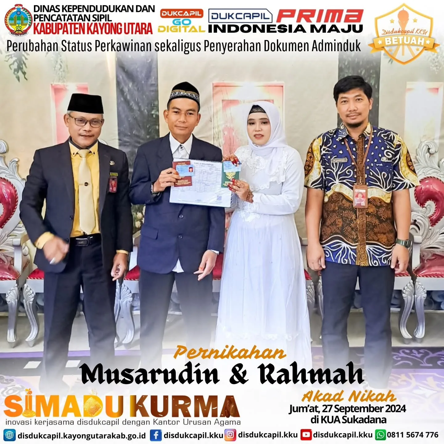 SIMADU KURMA Edisi 27 September 2024