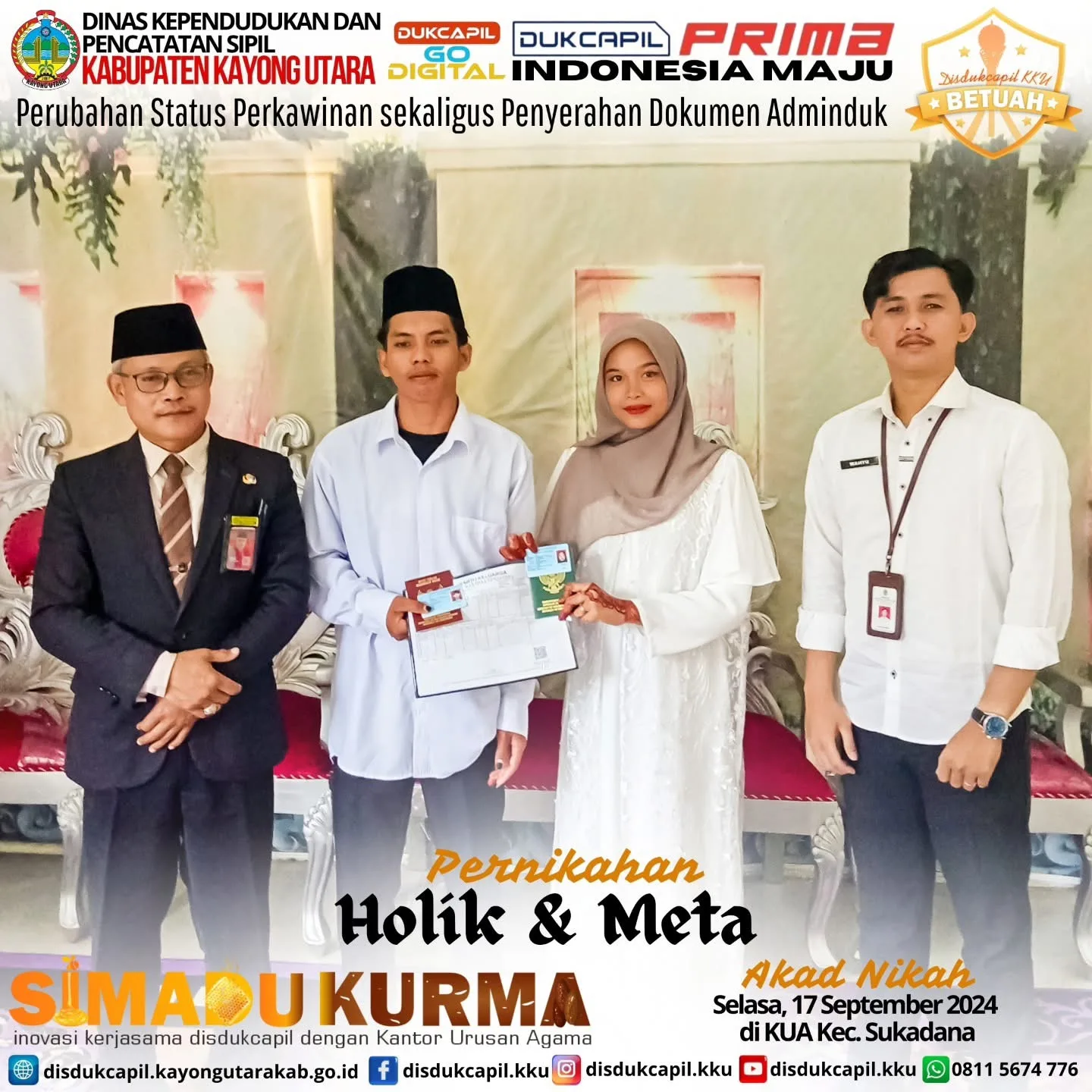 SIMADU KURMA Edisi 17 September 2024