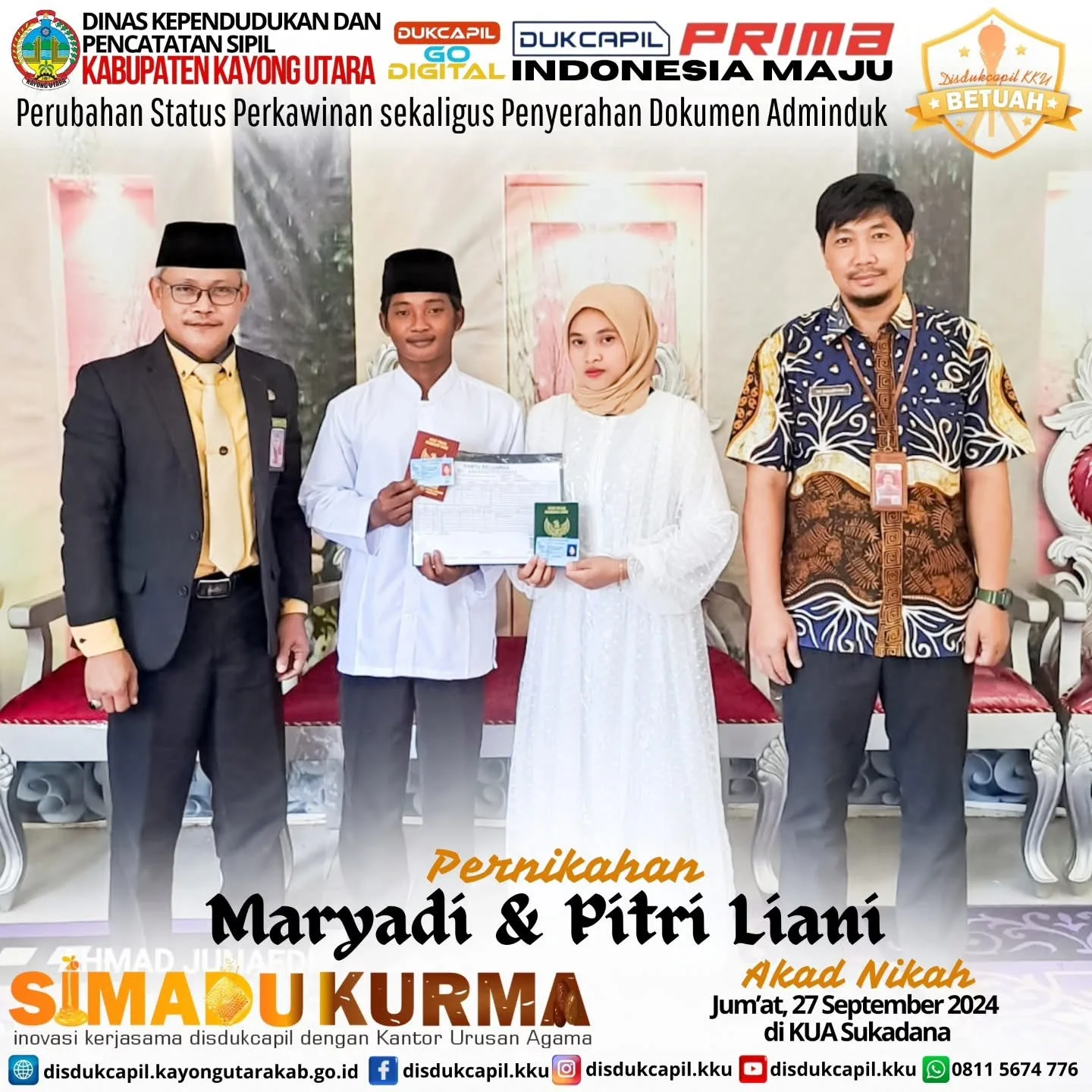 SIMADU KURMA Edisi 27 September 2025