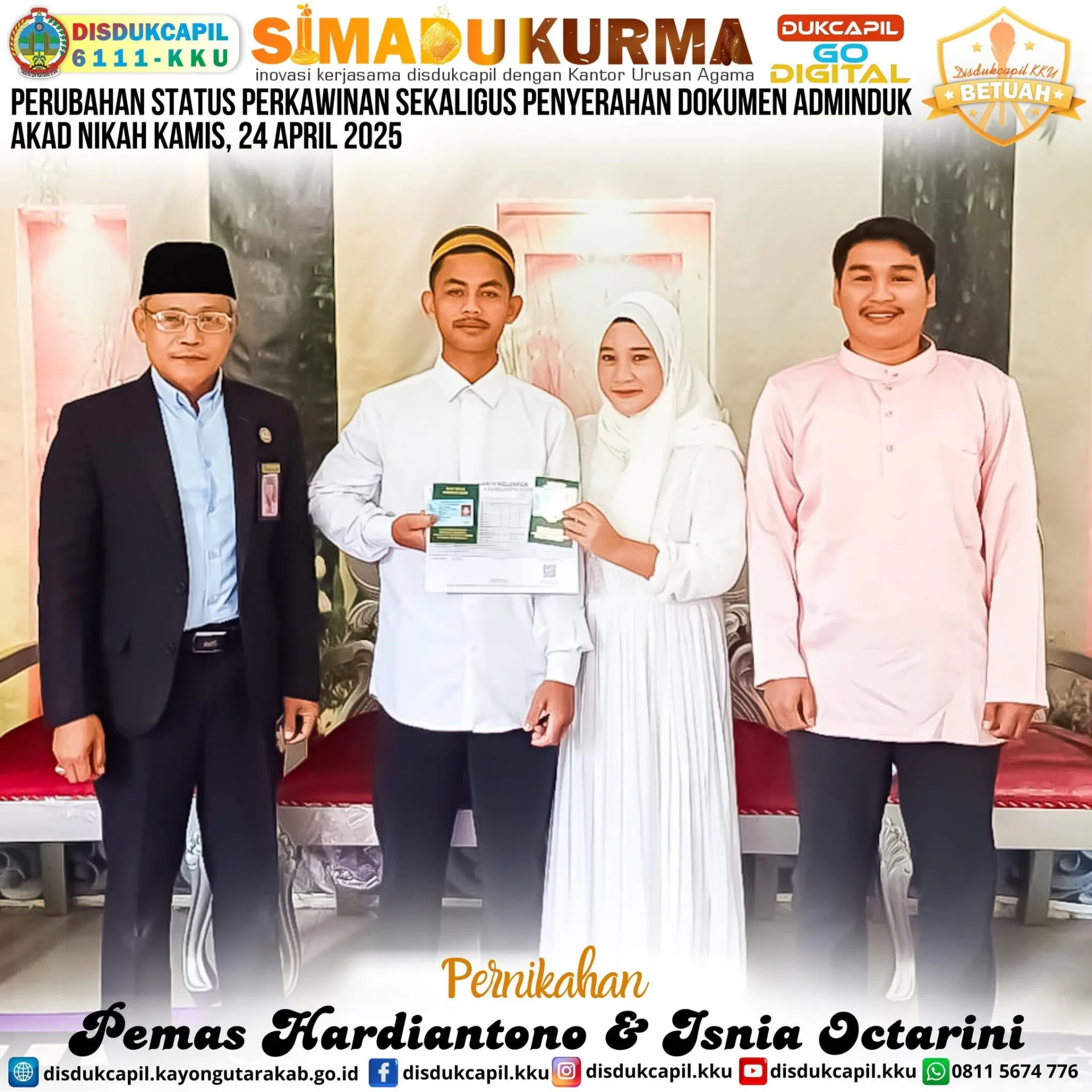 SIMADU KURMA Edisi 25 April 2025