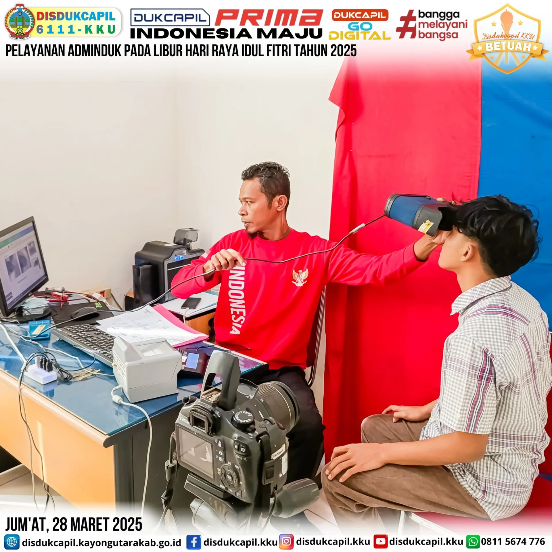 Pelayanan Prima di Hari Cuti edisi 28 Maret 2025