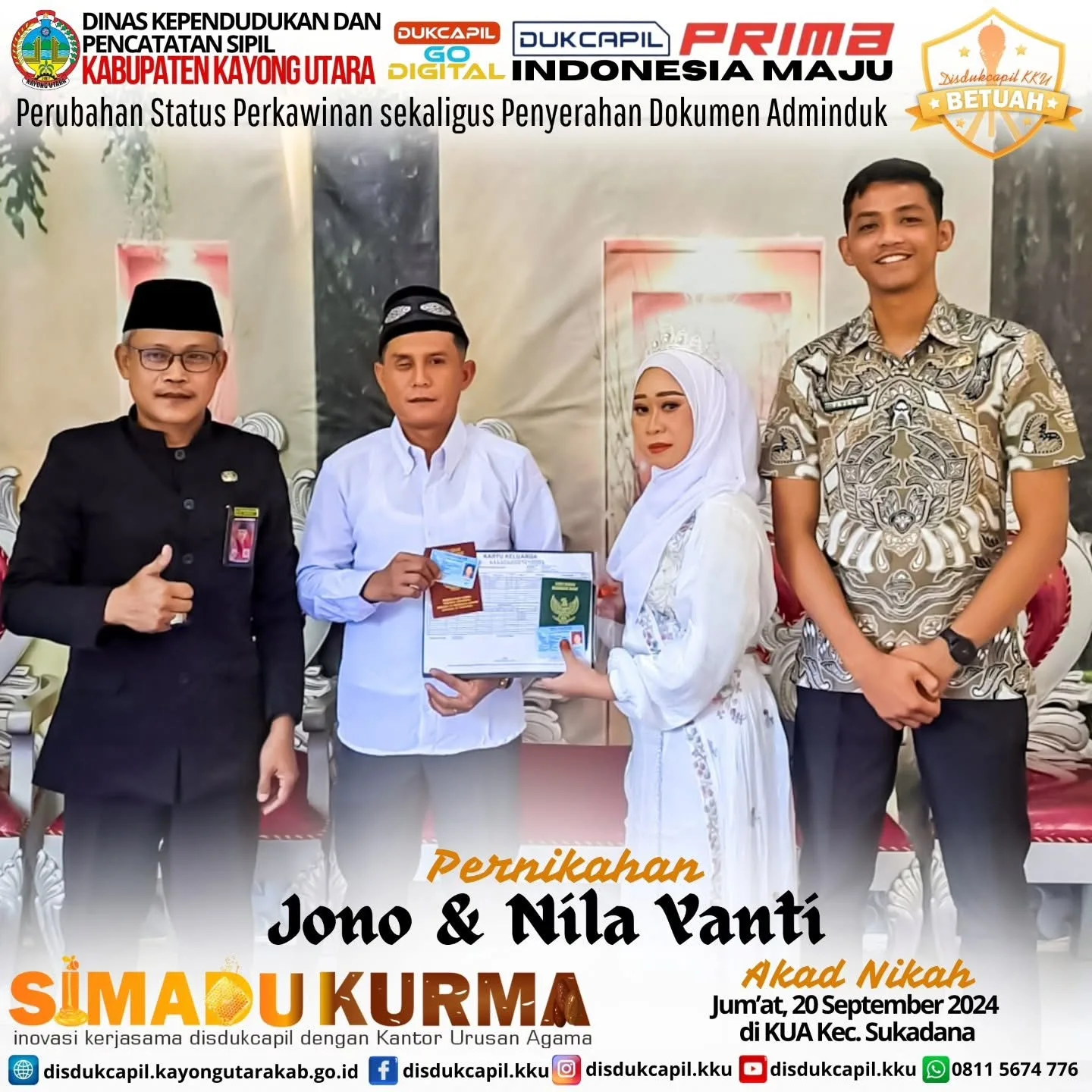 SIMADU KURMA Edisi 20 September 2024