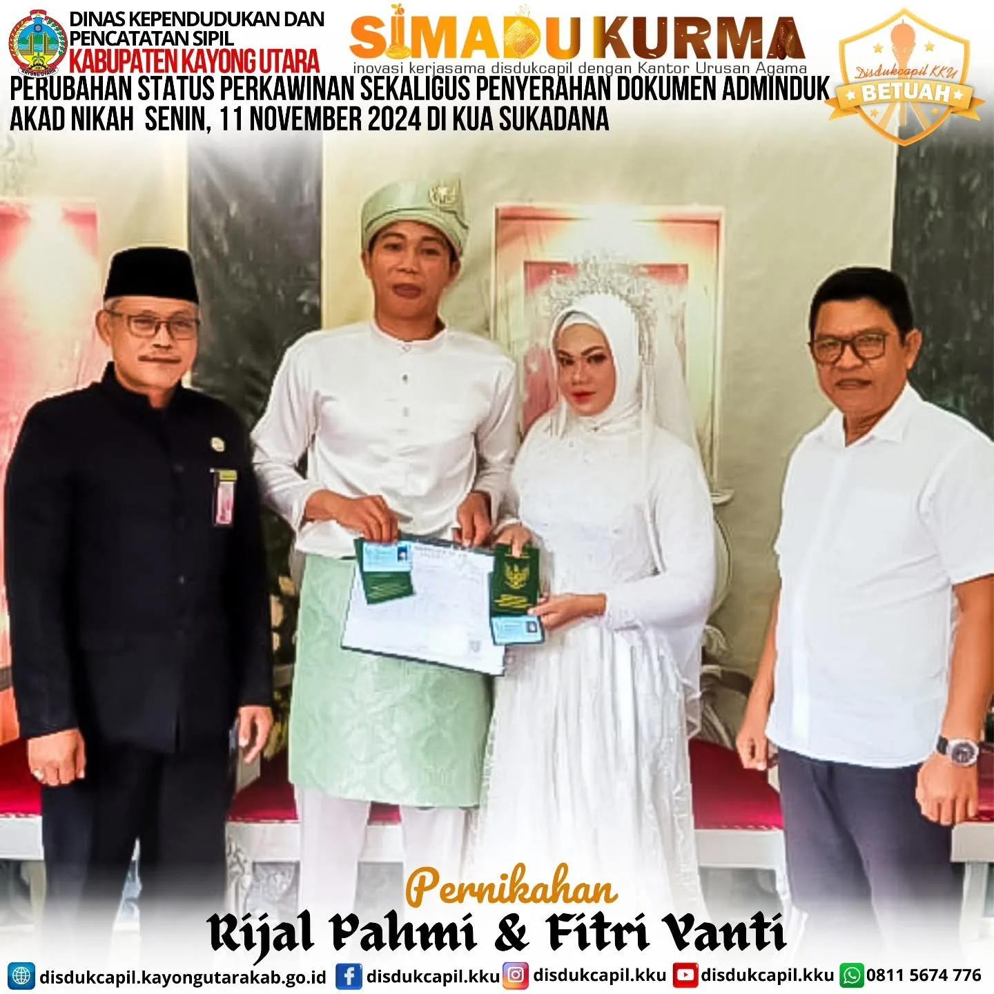 SIMADU KURMA Edisi 11 November 2024