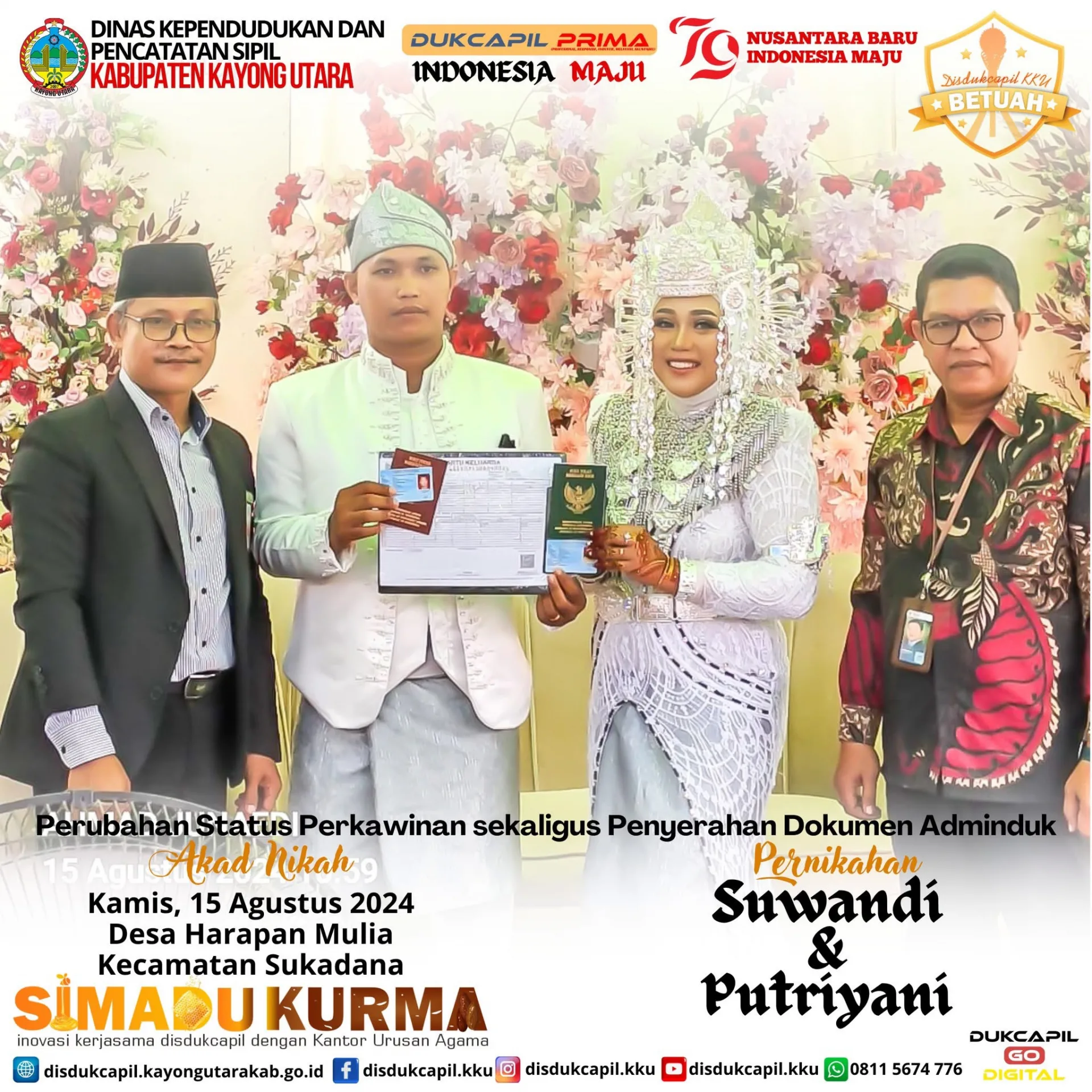 SIMADU KURMA 15 Agustus 2024
