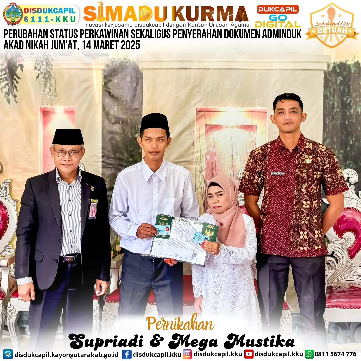 SIMADU KURMA Edisi 14 Maret 2025