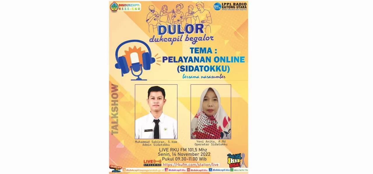 Pelayanan Online SIDATOKKU, Sistem Pendaftaran Dokumen Adminduk Kayong Utara