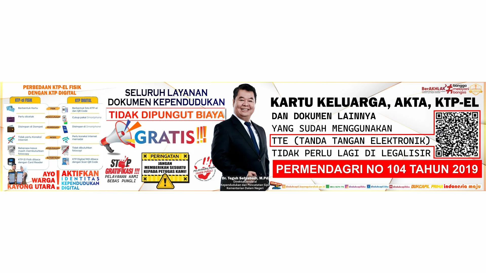 Pelayanan Disdukcapil Kabupaten Kayong Utara